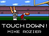 une photo d'Ã©cran de Tecmo Super Bowl sur Nintendo Nes